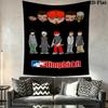 Limp Bizkit Wall Tapestry Aesthetic Wall Hanging Printed Fabric Blanket Decorative Tapestries for Bedroom Living Room Home Decor