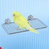 Moisture Proof Stainless Steel Bird Perch Platform Bird Rest Platform  Dining Platform