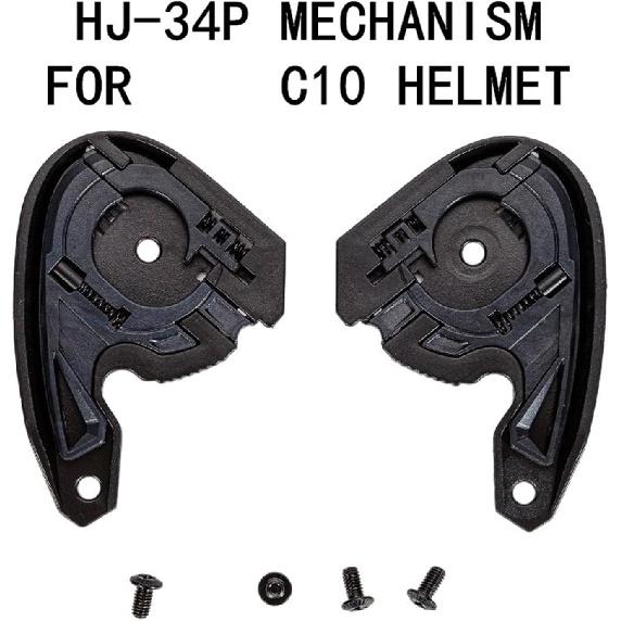 Modny Bezpieczny Adapter Podstawy Mocowania Kasków Motocyklowych Zapewniający Bezpieczne Mocowanie dla HJC C10 Comfort