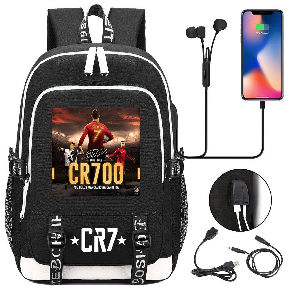 Mochila escolar de gran capacidad con correa para el hombro; set de tres piezas para estuche de lápices de estudiante