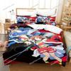 3D Printed Anime Revue Starlight Bedding Set Duvet Cover Bedroom Comforter Single Twin King _Size Quilt Cover Home Textiles