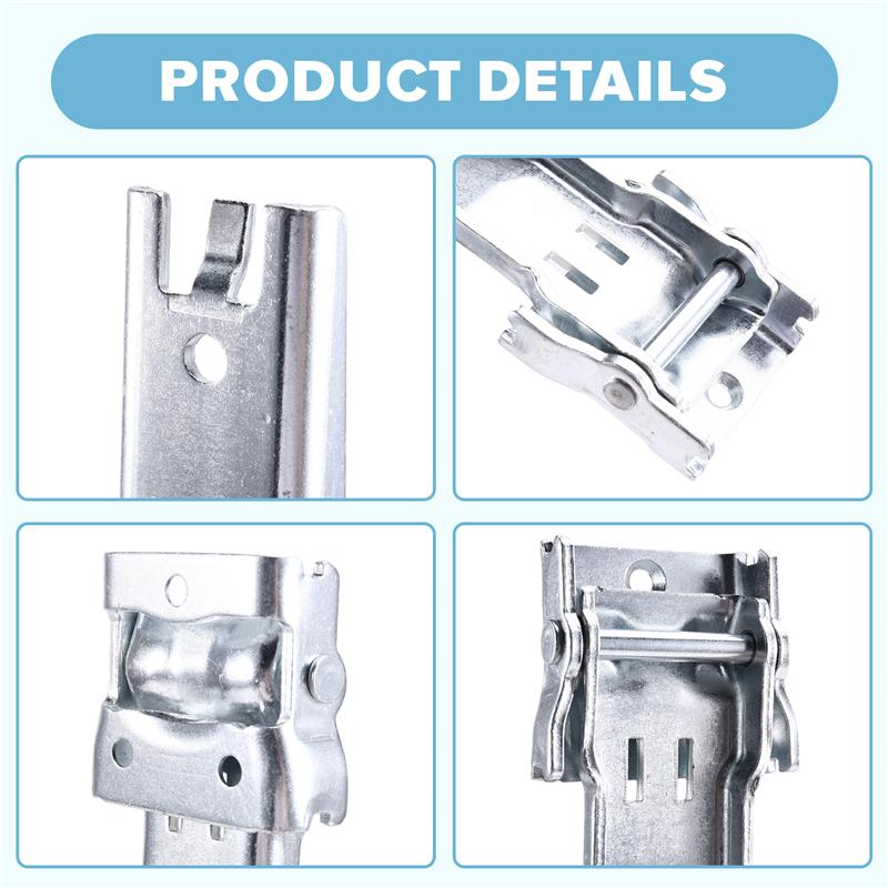 2007-2018 For Jeep Wrangler Compatible Silver Rear Tailgate Hinges 55395401AC Brand New