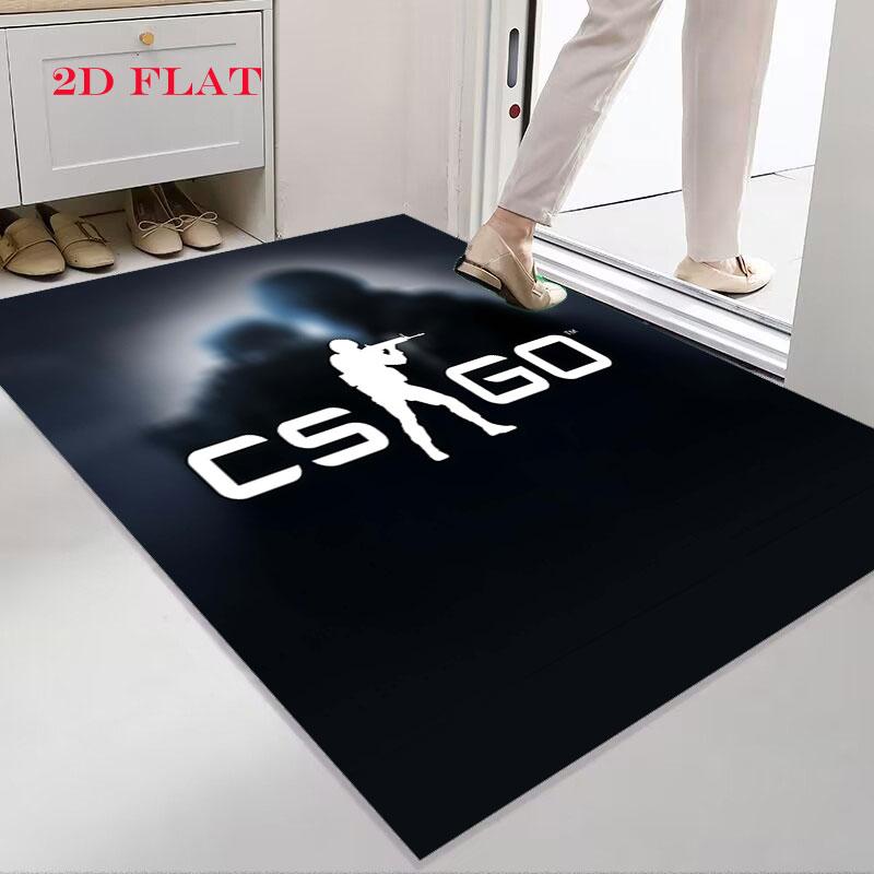 csgo2 Carpet Rug for Living Room Bedroom Home Sofa Decoration,Kids play Nonslip Floor Mat