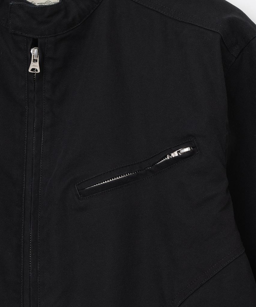 Millo Archive Vintage Cotton Cafe Racer Jacket [Washed Black]