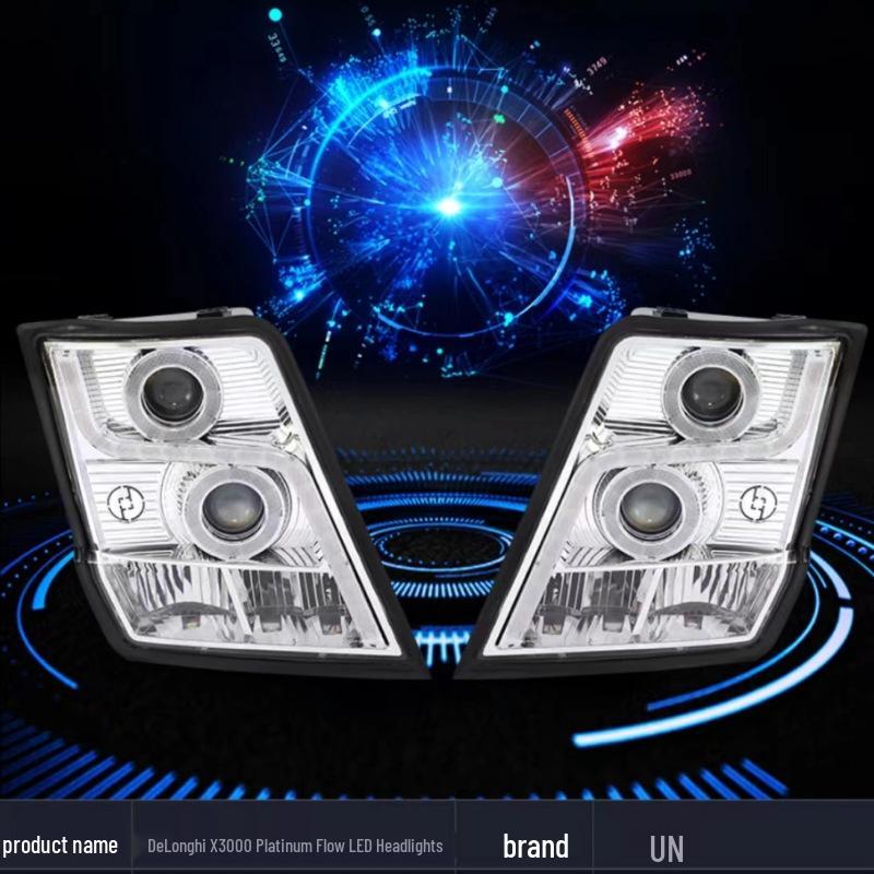 

X3000 LED Dual-Lens Headlight with Sequential Turn Signals – Super Bright Passenger s Right