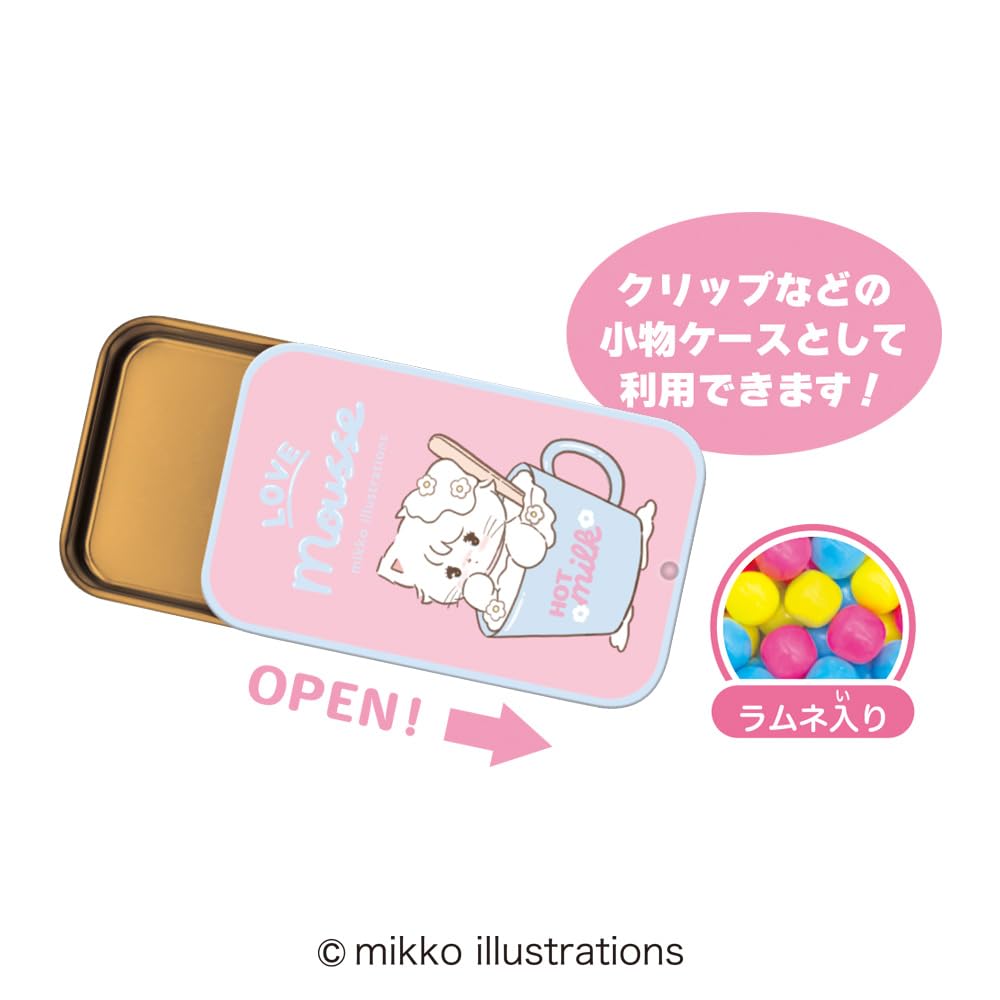 Heart Slide Can by Mikko Illustrations Set of [Box 10]