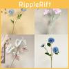 Chime Wind Hydrangea Lily Artificial Flower Wedding Party Home Gift Decoration