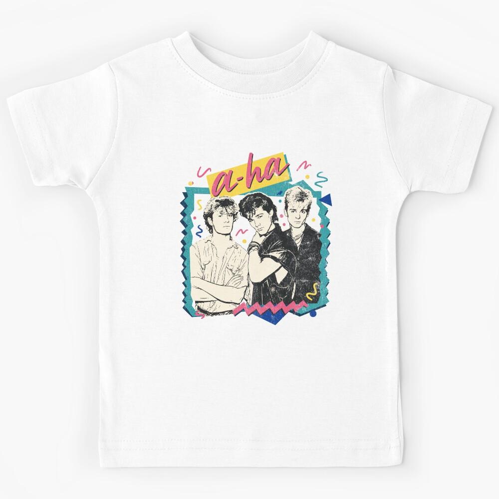 a-ha ----- Original 80s Retro Fan Design Kids T-Shirt 110