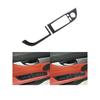 Car Styling Accessories Interior Carbon Fiber Overhead Console Wait Black Stickers Decorative Fit For BMW Z4 E89