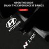2pcs Car LED Welcome Light Door Logo Courtesy Light Ghost Shadow Lamps For Hyundai Sonata 8 SONATA 9 VI (YF) Elantra santa fe