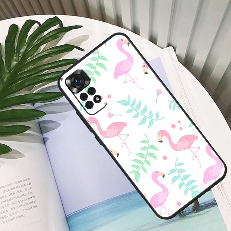 Flamingo Bird Case For Xiaomi Redmi Note 9 8 10 11 12 Pro Note 11S 10S 9S Redmi 12C 9C 10A 10C Back Cover