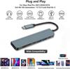 USB-C Type-C Hub with 4K HD, PD Charging, and 7-in-1 Multi-Port Expansion