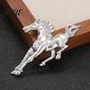Horse Pin Brooch Exuding Elegance Power Bold Sophisticated Design Retro