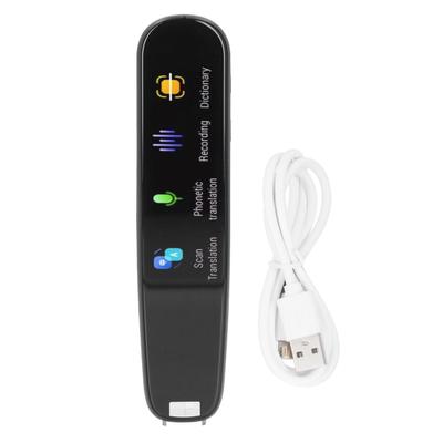 Portable Translation Pen WIFI Multiple Languages Digital Translator Dictionary Pen Black