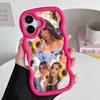 Addison Rae Mobile Phone Case for iPhone 17 16 15 14 13 12 11 Air Pro Max Plus Wavy Edge TPU Colorful Cover Cover Luxury Pretty