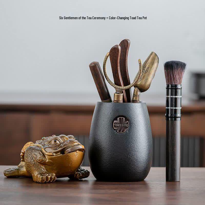 Qiwei Traditional Tea Ceremony 6-Piece Tool Set