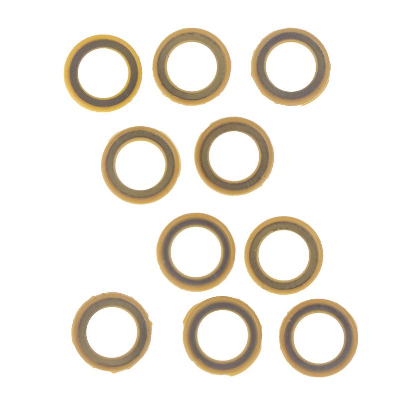 10X Gear Case Lube Oil Drain Plug Washer Gasket 26-830749 For Mercury Marine/Mercruiser Boat Parts Motor Boat