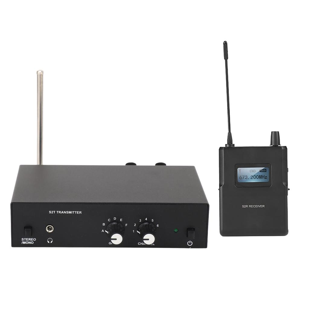 For ANLEON S2 UHF Stereo Wireless Monitor System In Ear System 670680MHZ