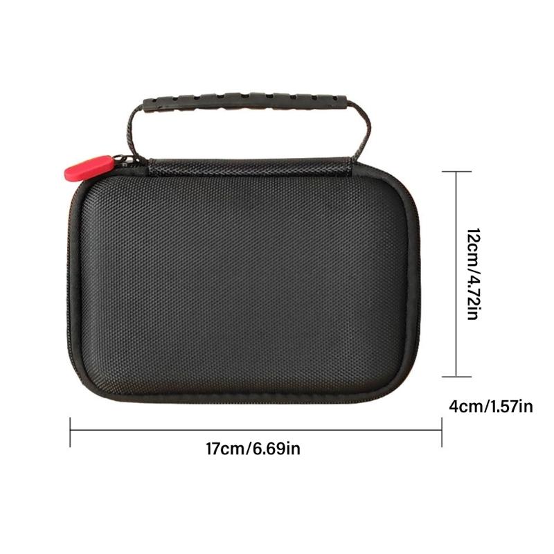 Large Capacity Protective Storage Box Suitable for RG406V Gaming Console Organizers Carrying Bag Shockproof Stylish Case