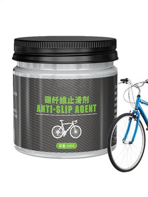 100g Carbonfaser Fahrradfett Carbonfaser Anti-Rutsch-Paste Multifunktionales Fahrrad Carbonfett Fahrradmontagefett