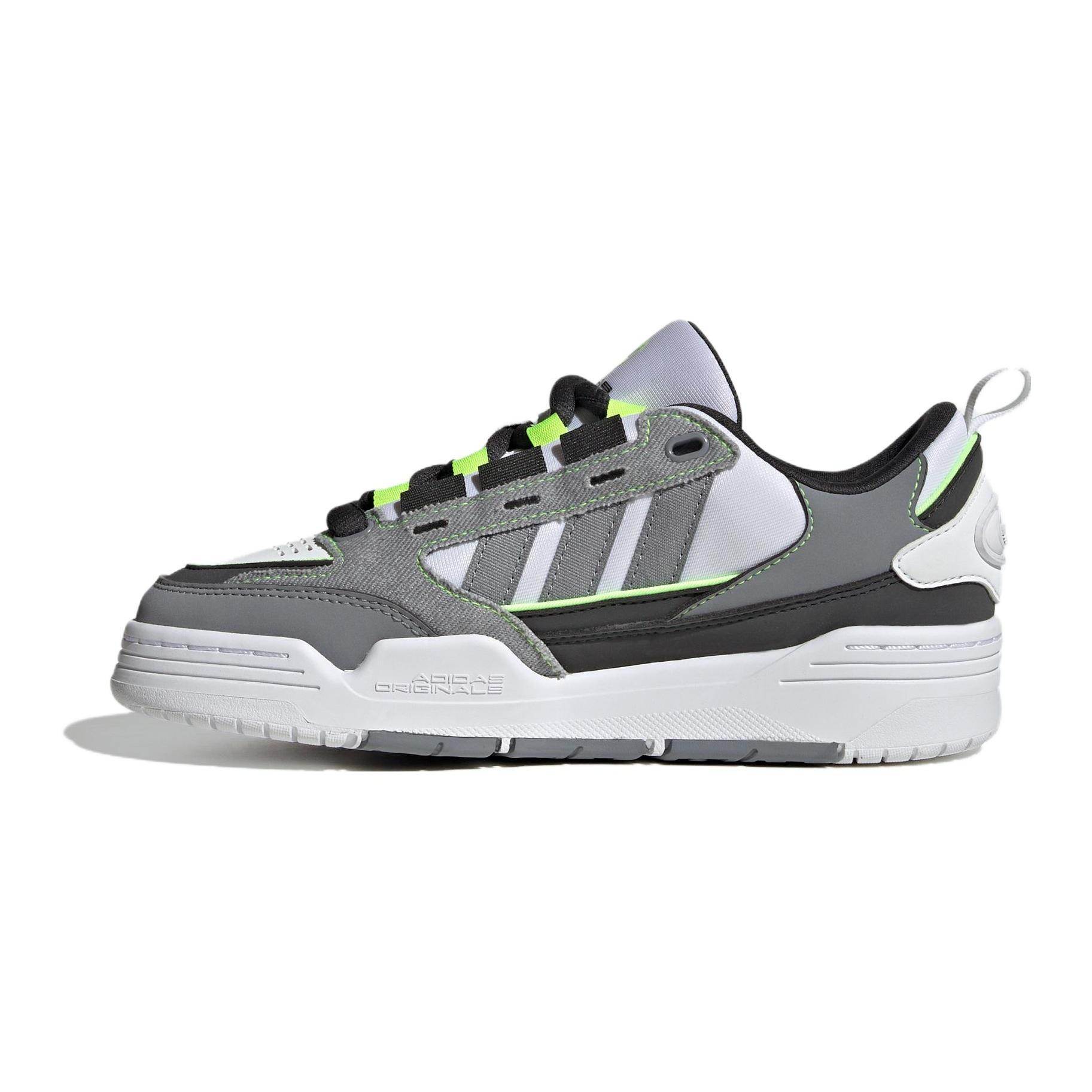(GS) adidas originals Adi2000 Grey Neon Green Kids IG7708 EU 36