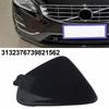 Black Plastic Front Tow Hook Eye Cap Replacement Part for Volvo XC60 Model