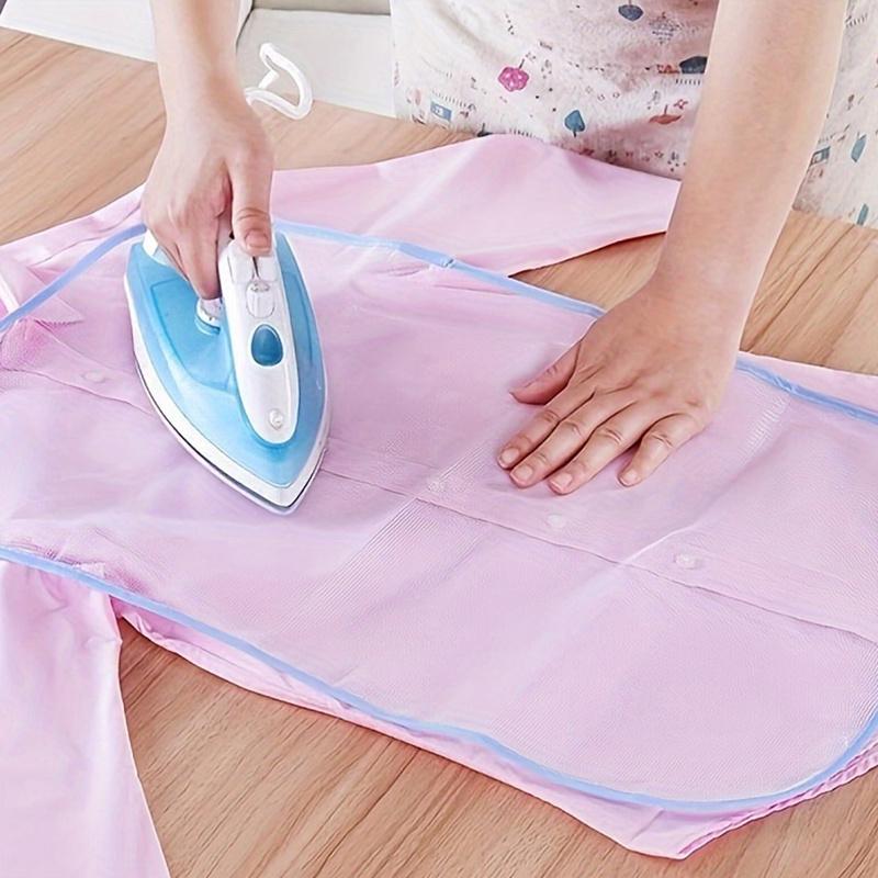 Ironing Accessories Protective Cloth - Heat-Resistant Pressing Mesh Pad, Garment Protection for Home Decor, No Electricity Needed (Color May Vary)