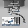 ARROW Kitchen Sink Double Basin Drain Pipe Kit