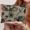 Green Witch Nature Moon Phase Forest Boho Tarot Zipper Pouch Cosmetic Bag  Moon & Foliage Pencils, Travel Accessories