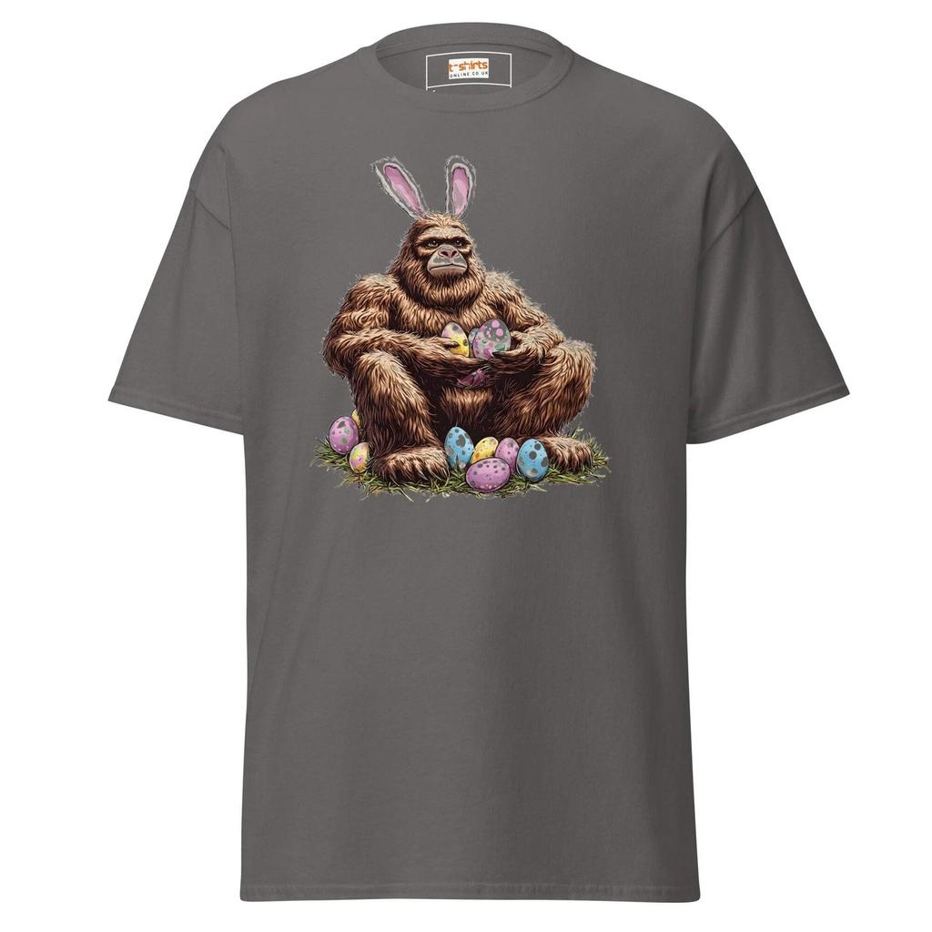 Bigfoot Easter T‑Shirt – Funny Easter Sasquatch & Bunny Graphic Tee
