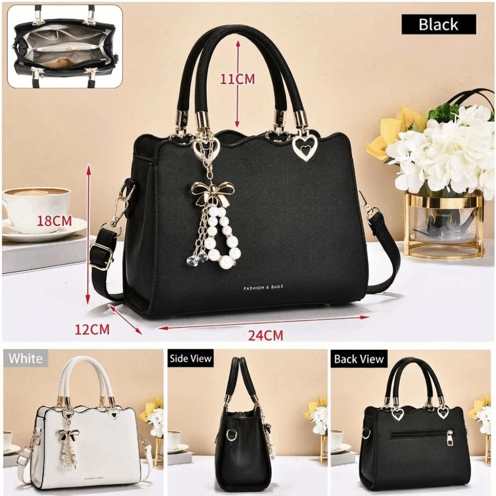 Fashion PU Women's Handbag Elegant Stylish Single Shoulder Bag Vintage Versatile Strap Tote Bag Mother's Day Gift