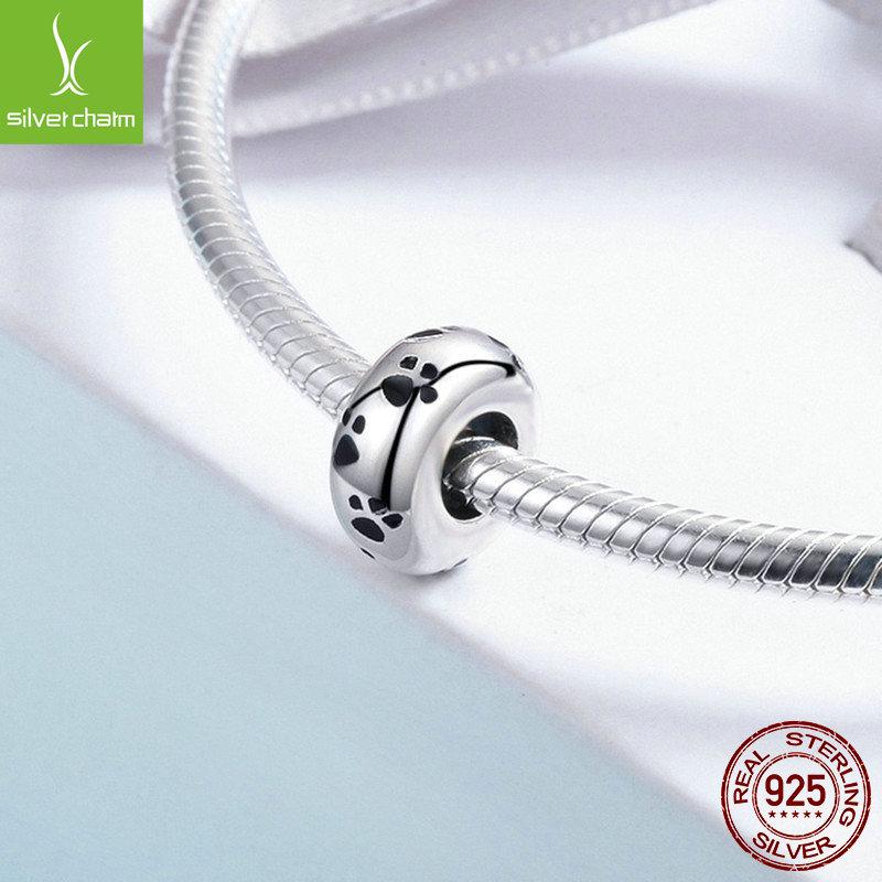Yinziyun Animal Series Sterling Silver S925 Silicone Spacer Bracelet DIY Accessory (SCC594)