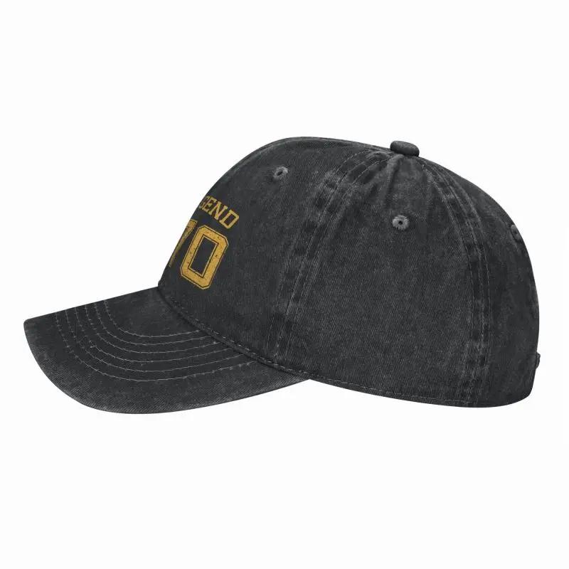 Custom Classic Cotton The Legend Born In Baseball Cap Women Unisex Adjustable Dad Hat Outdoor