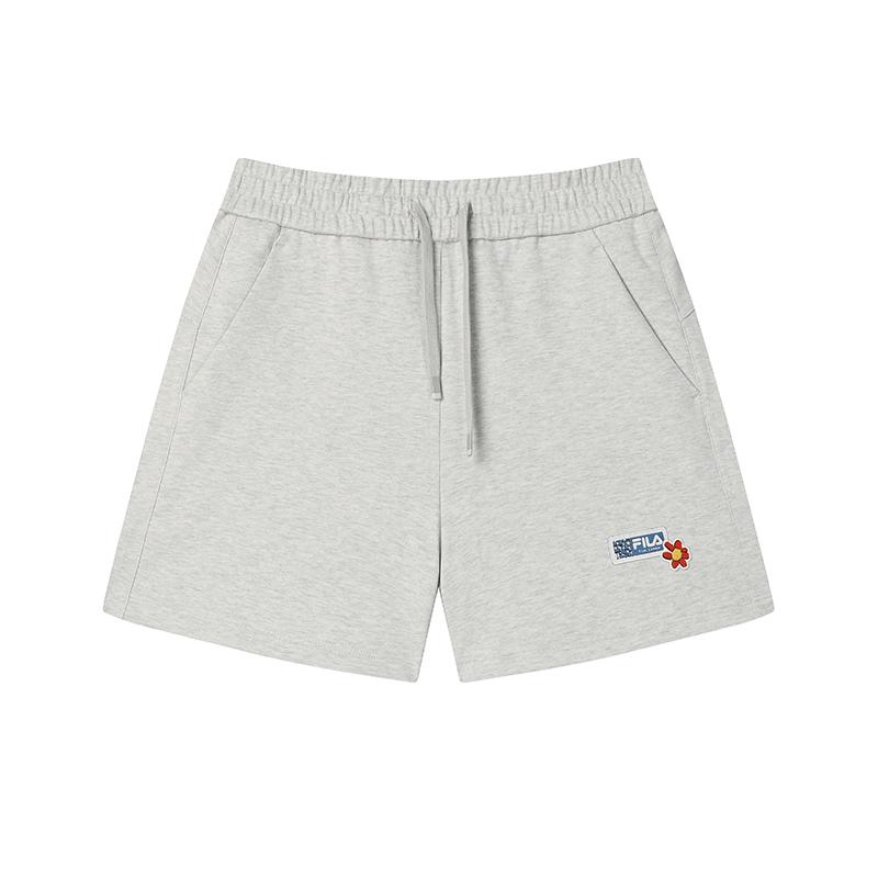 

New FILA ORIGINALE Casual Shorts Women s Ivory Heather Gray F51W529604FMG 160/62A/S