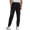 Adidas Originals Trefoil Mid-Rise Joggers With Side Zip Pockets Men Bottoms Black H11485