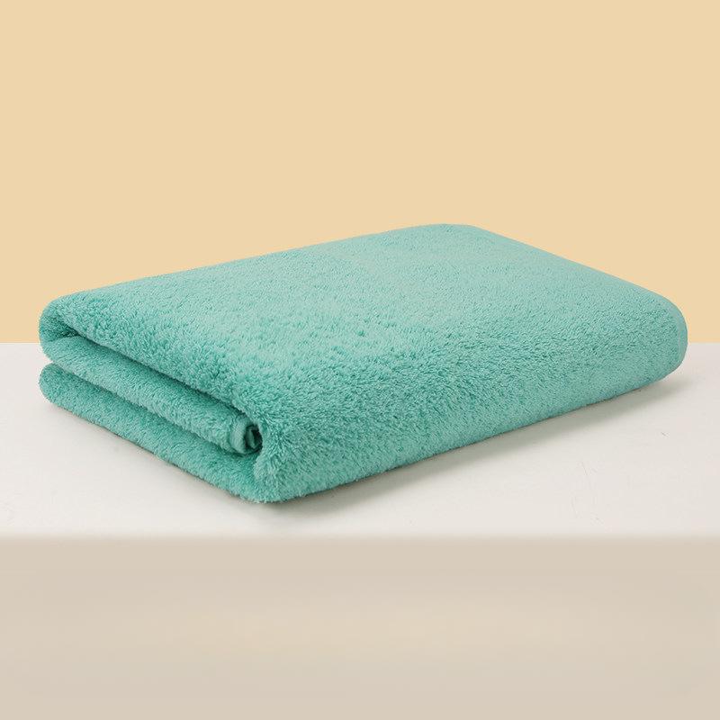 

Spring and Summer Pure Cotton Class A Xinjiang Long Velvet Cotton Towel Plain Color Antibacterial Adult Towel Smooth Moisture Moisture-wicking 34*75