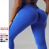 High-Waisted Seamless Yoga Pants Women - Quick-Dry Compression Leggings With Tummy Control Peach Butt Effect Long Length