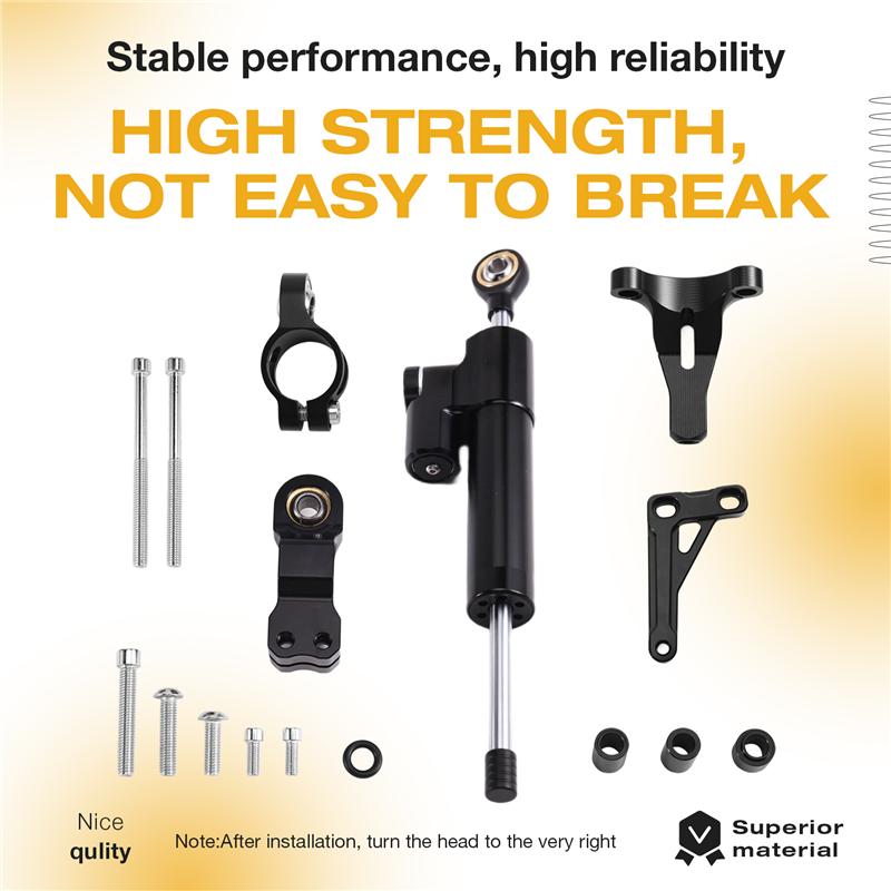 L10A Steering Damper Stabilizer Shock Absorber Direction Mount Bracket Kit For HONDA CB1000R CB 1000R 2018-2024