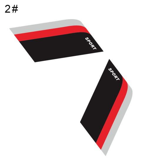 

D-1035 Водонепроницаемая полосатая наклейка на колесо автомобиля с защитой от царапин Авто Декор кузова