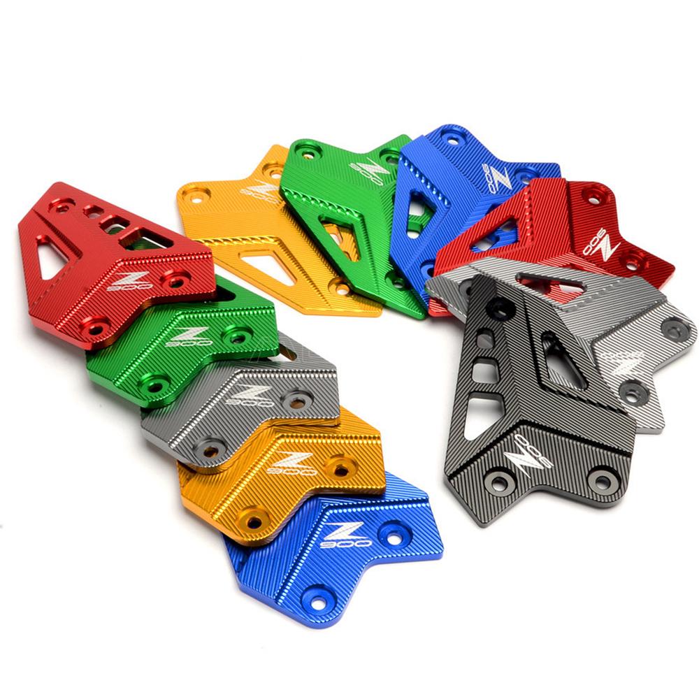 Motorcycle Accessories Foot Peg Heel Protection Protective Film Mount Heel Guard Protector For Kawasaki Z900 Z 900