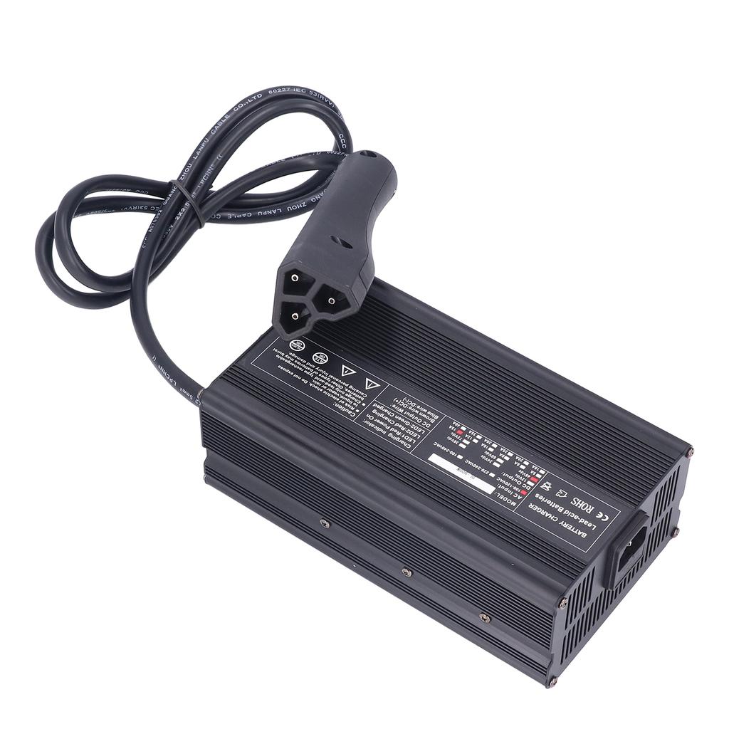 Club Car Battery Charger 48V 15A 900W Good Heat Dissipation Replacement for EZGO RXV TXT