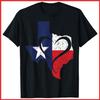 Kerr County Strong Texas Pray For Texas Black Cotton T-Shirt S-5XL