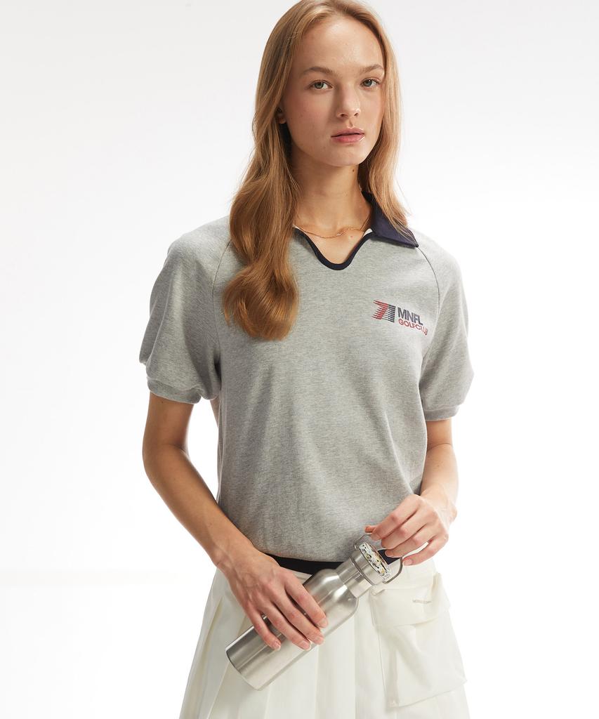 MONDAYFLOW Monday Golf Club Top_Gray