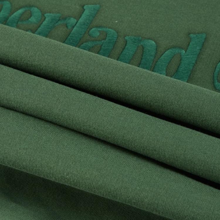 Timberland Af Embroidery Tonal Front Logo Crew Neck Fashion Pullover Sweatshirt Men sweatshirt Green A695Y-EIN