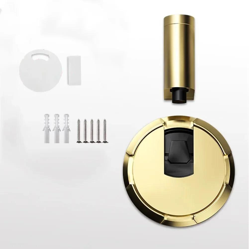 

Магнитный дверной стопор, противоударный, ветрозащитный, механический, самоблокирующийся, регулируемый дверной стопор золотой