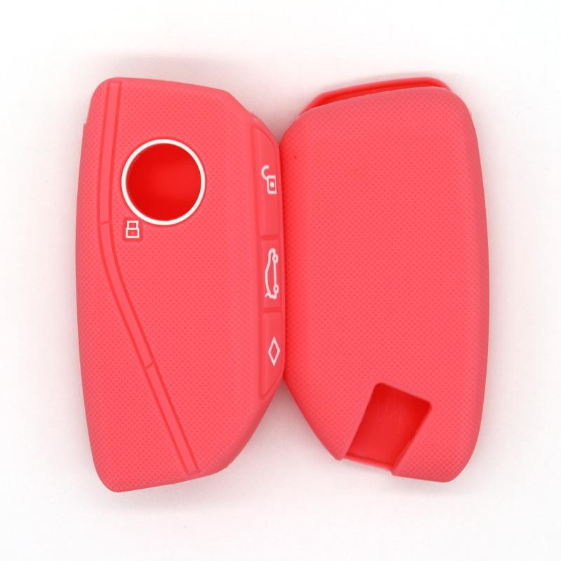 

Чохол для автомобільного ключа BMW 7 серії 735li 740li X7 i7 X1 кришка пульта рожевий