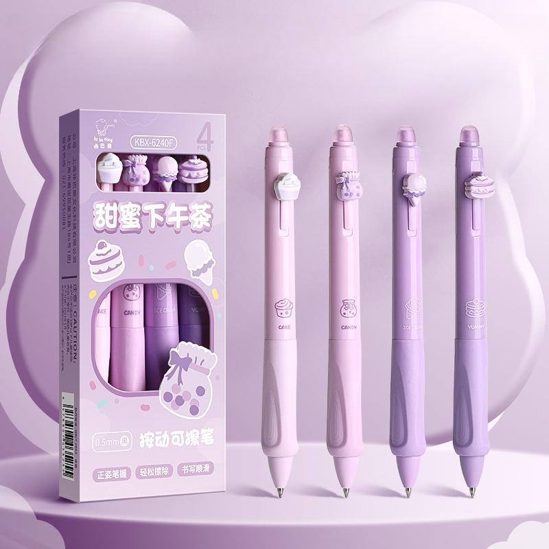Termicky smazatelná tužka Studentská tužka na otázky Roztomilá kreslená neutrální tužka Studentské psací potřeby Školní nezbytnost