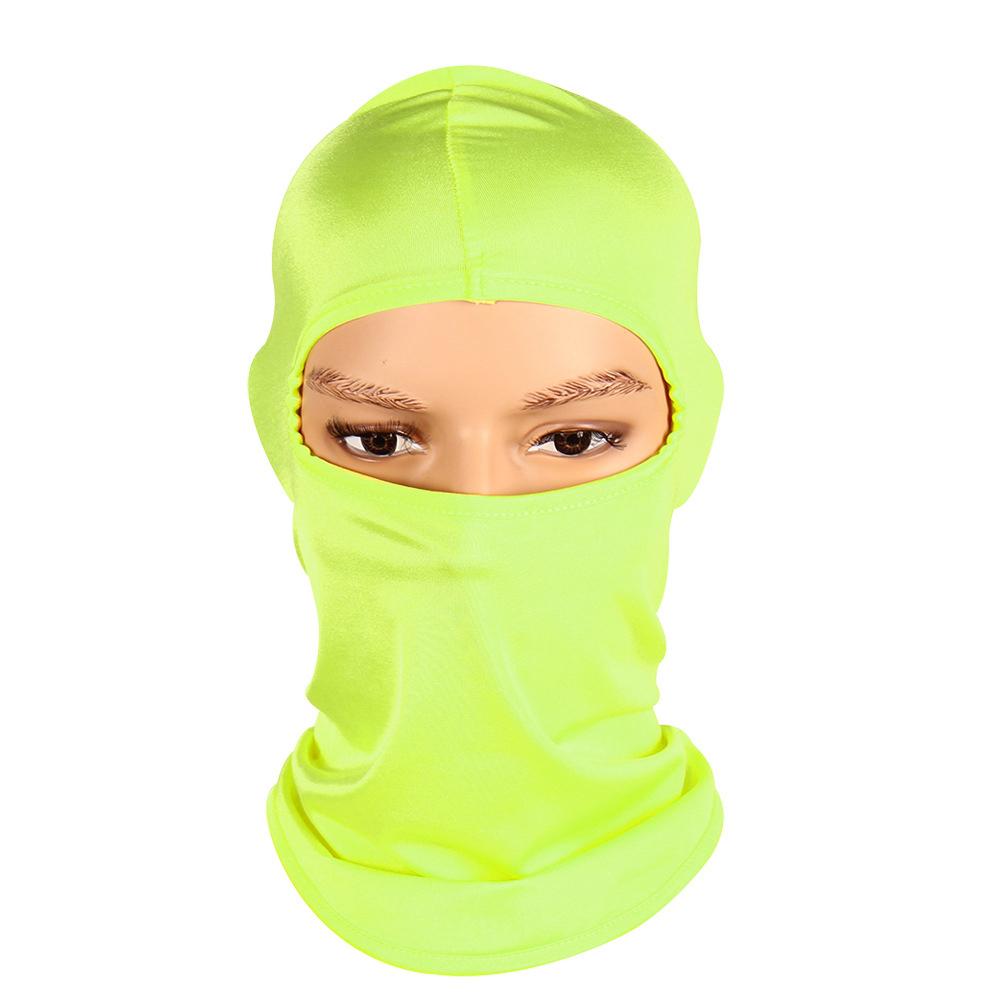 Ice Silk Cycling Balaclava, Breathable Sun Protection Full Face Mask for Motorcycle & Outdoor Sports