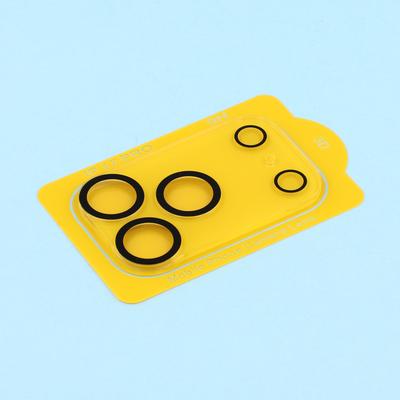 2Pcs For iPhone 17 Pro Camera Lens Protector Silk Printing Lens Film 3D Arc Edge