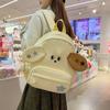 Schoolbag Lightweight Cute Travel Small Backpack New Cartoon Fashion Primary School Bag Large Capacity Korean Version Backpack Women